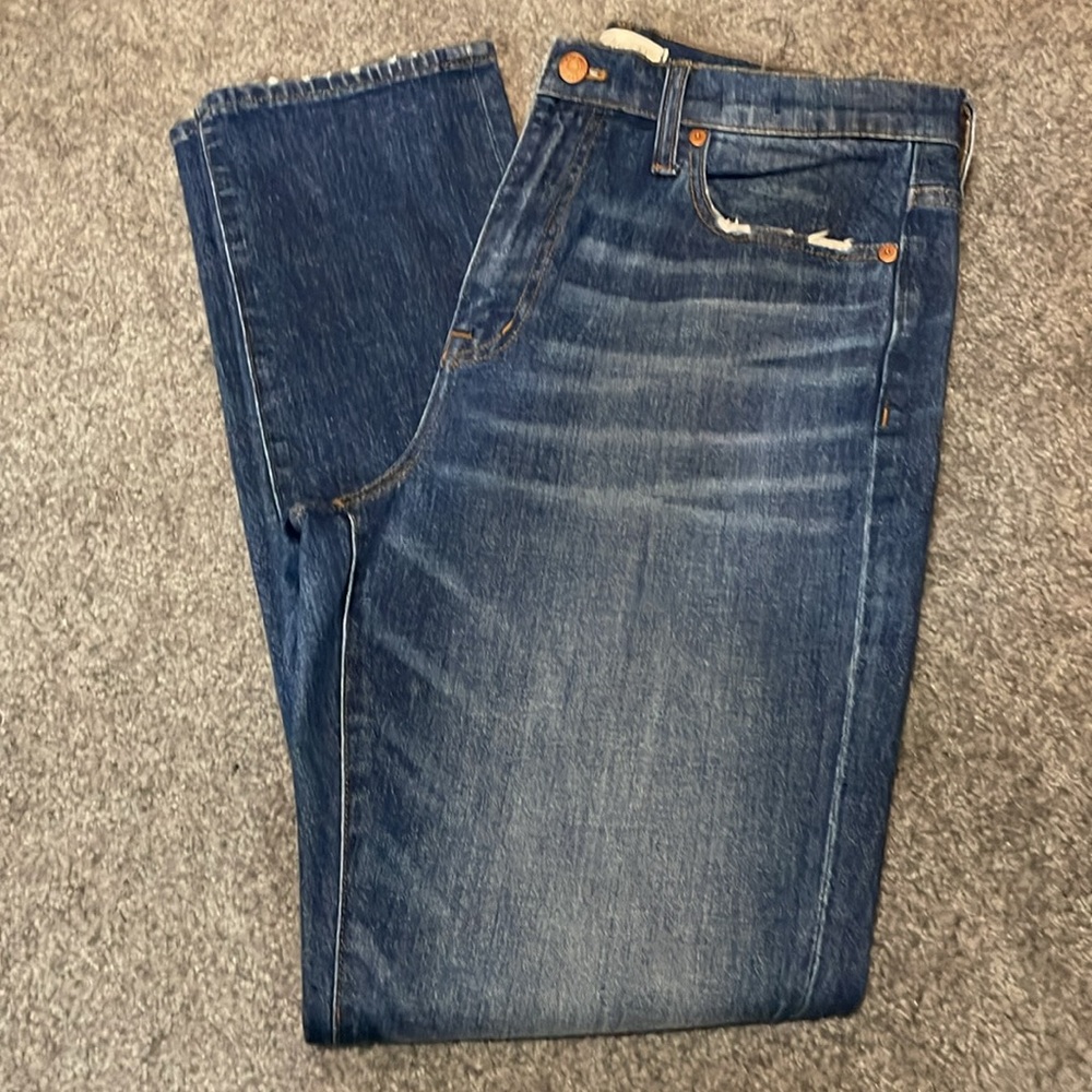 Madewell High-Rise Slim Boyjean